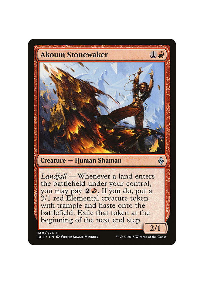Akoum Stonewaker - Foil