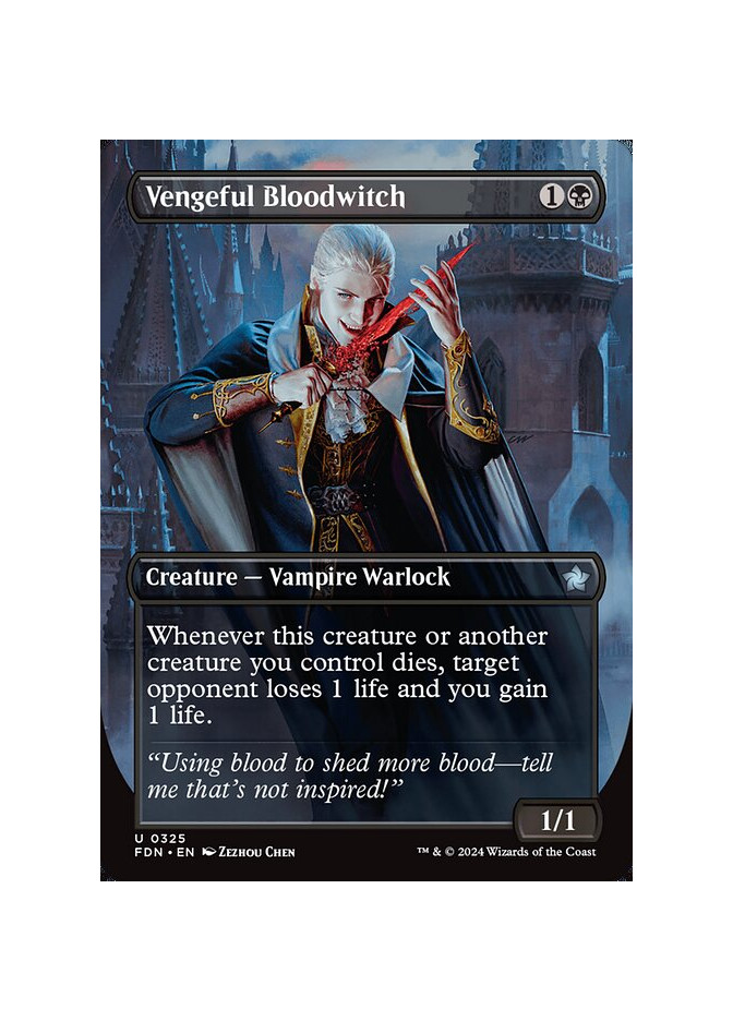 Vengeful Bloodwitch - Foil