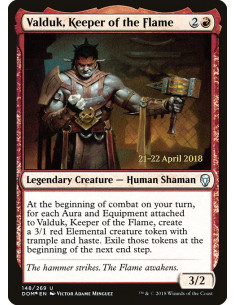 Valduk, Keeper of the Flame - Foil