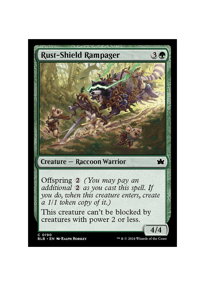 Rust-Shield Rampager - Foil