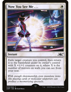 Now You See Me . . . - Foil