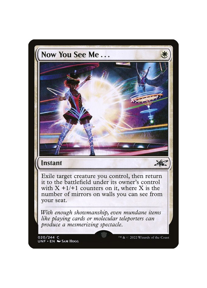 Now You See Me . . . - Foil
