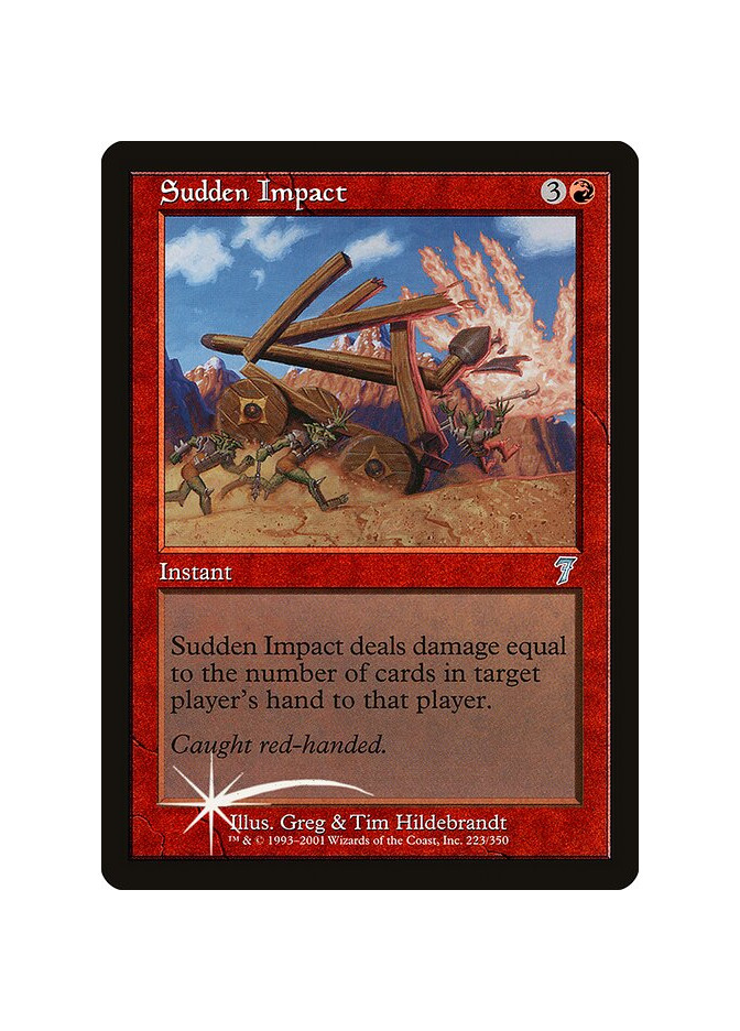 Sudden Impact - Foil