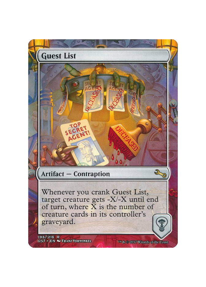 Guest List - Foil