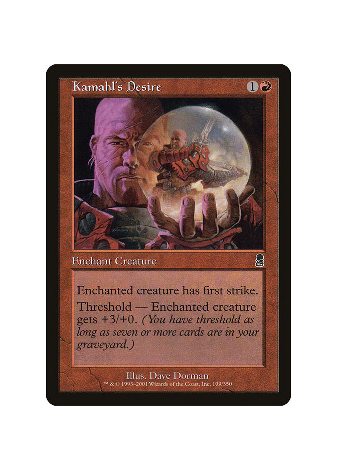 Kamahl's Desire - Foil