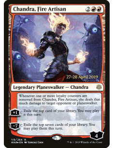 Chandra, Fire Artisan - Foil