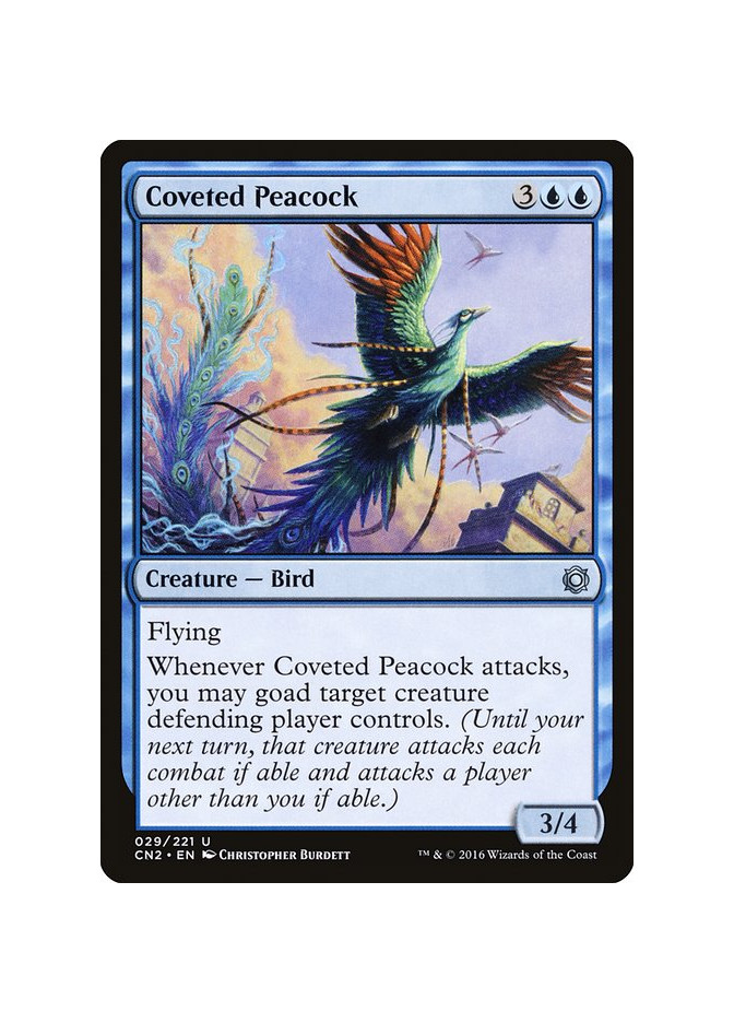 Coveted Peacock