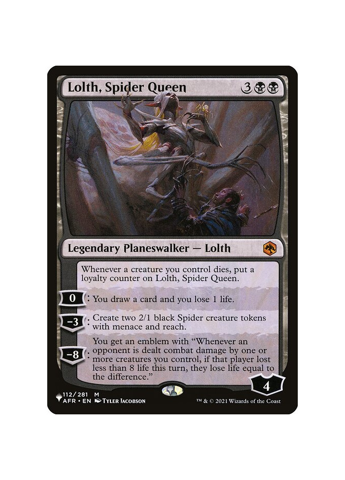 Lolth, Spider Queen