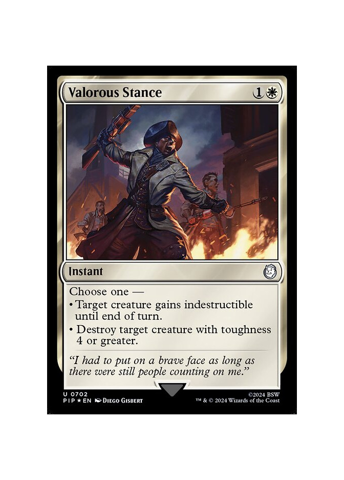 Valorous Stance - Foil