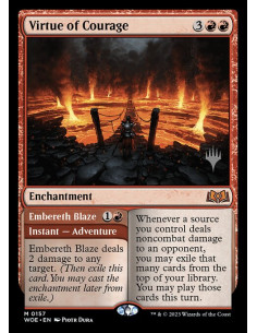 Virtue of Courage // Embereth Blaze - Foil