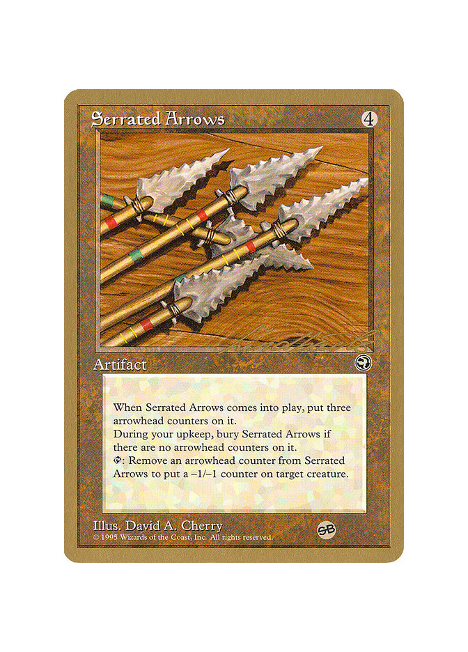 Serrated Arrows