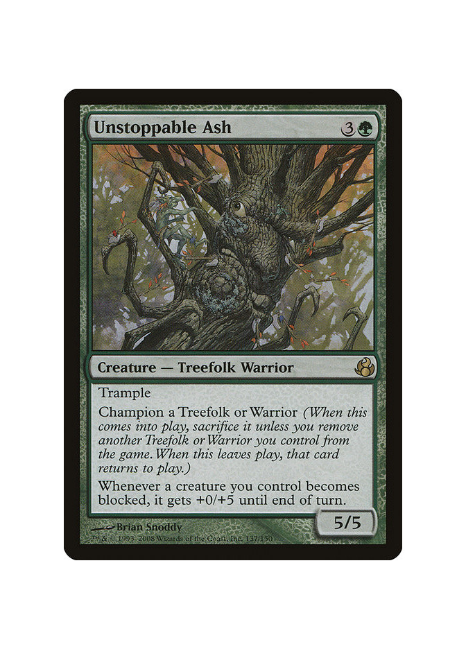 Unstoppable Ash - Foil