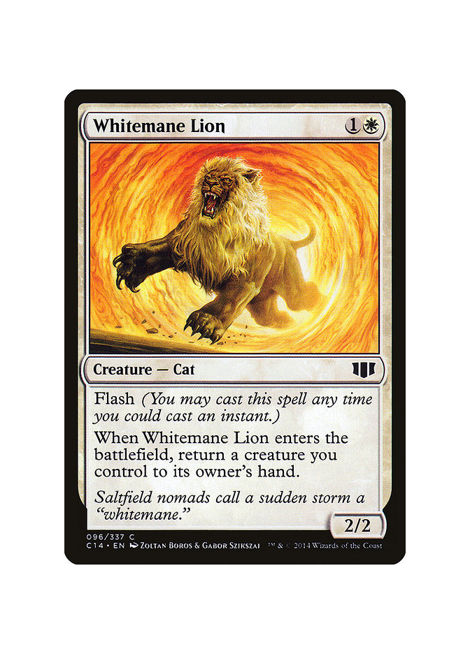 Whitemane Lion