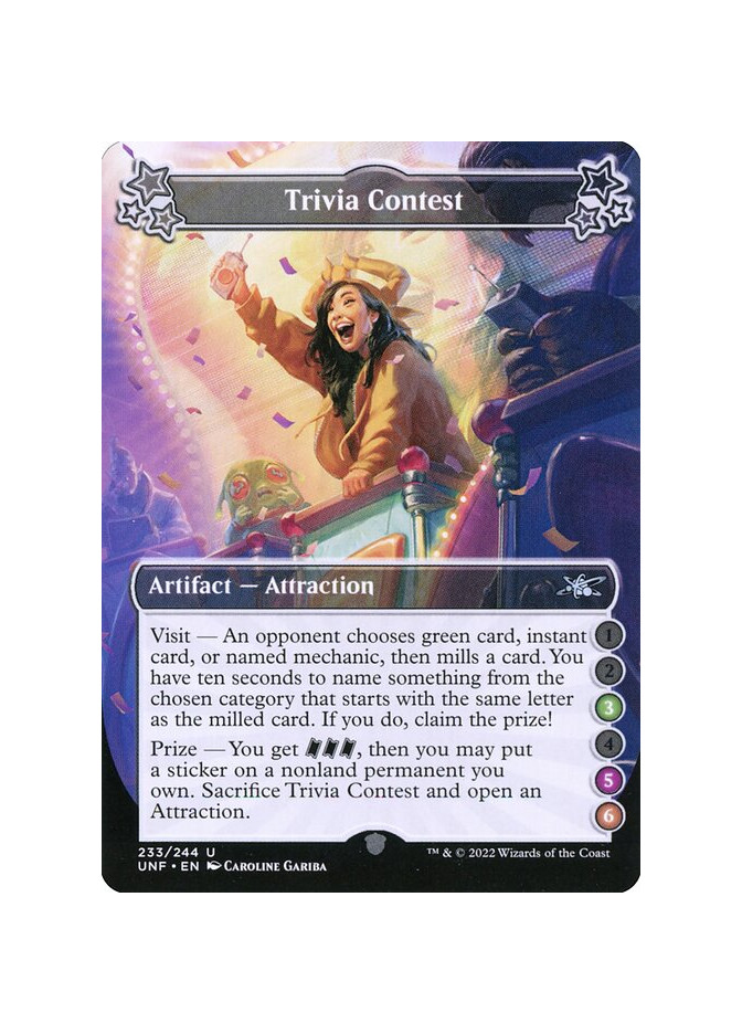 Trivia Contest - Foil