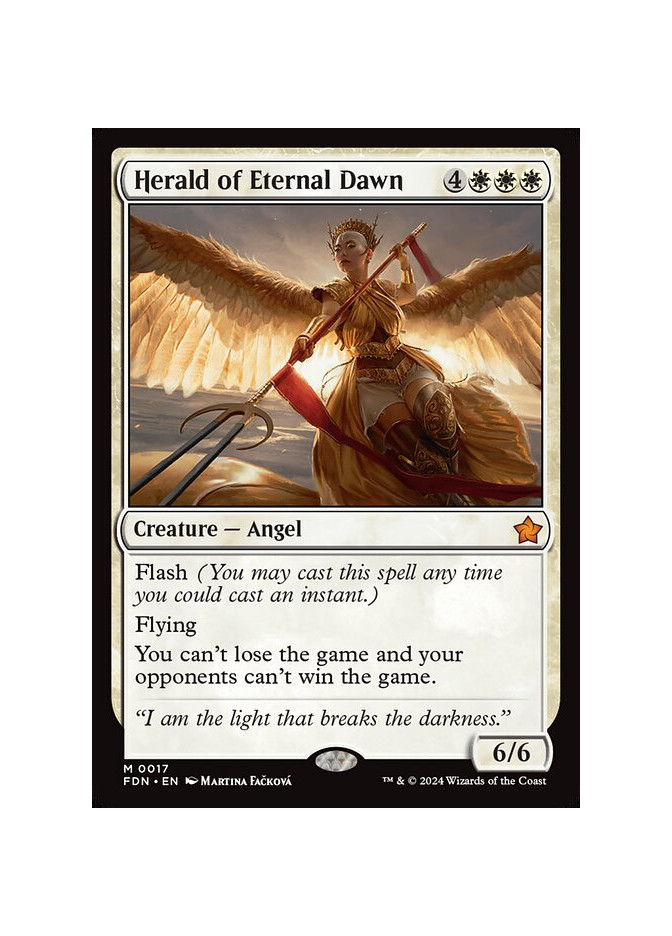 Herald of Eternal Dawn - Foil