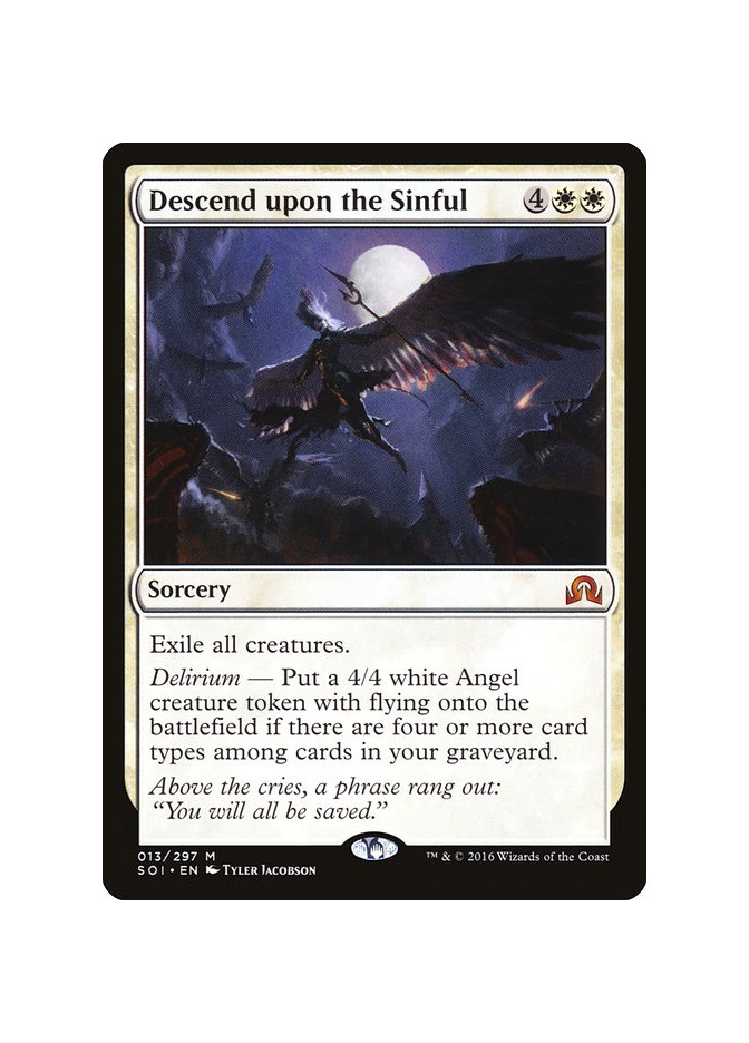 Descend upon the Sinful