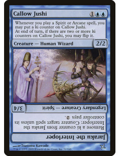 Callow Jushi // Jaraku the Interloper - Foil