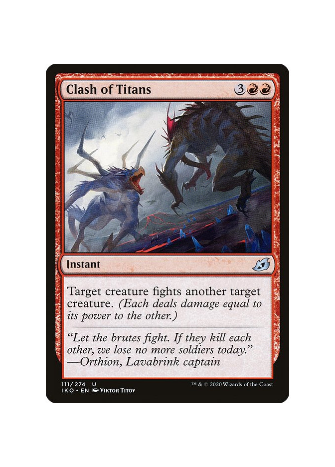 Clash of Titans - Foil