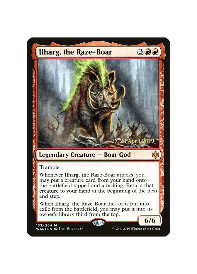 Ilharg, the Raze-Boar - Foil