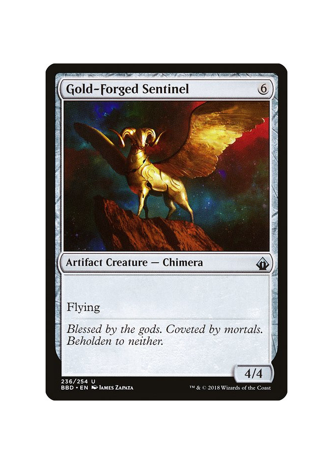 Gold-Forged Sentinel - Foil
