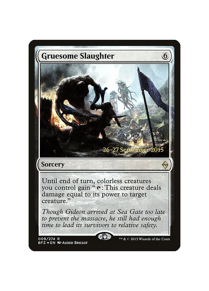 Gruesome Slaughter - Foil