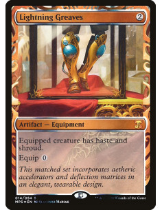 Lightning Greaves - Foil