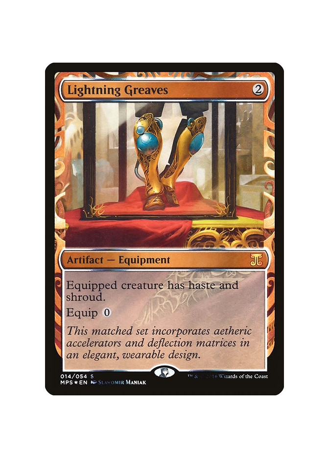 Lightning Greaves - Foil