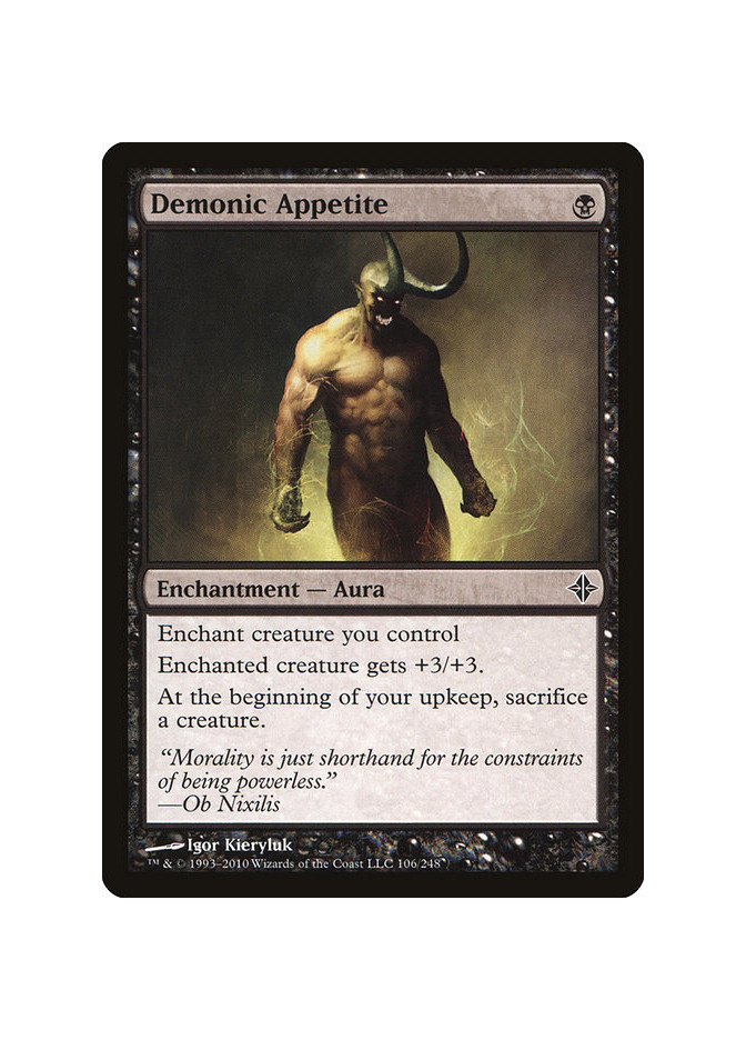 Demonic Appetite - Foil