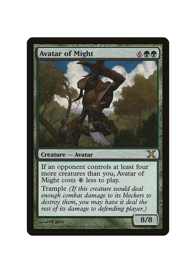 Avatar of Might