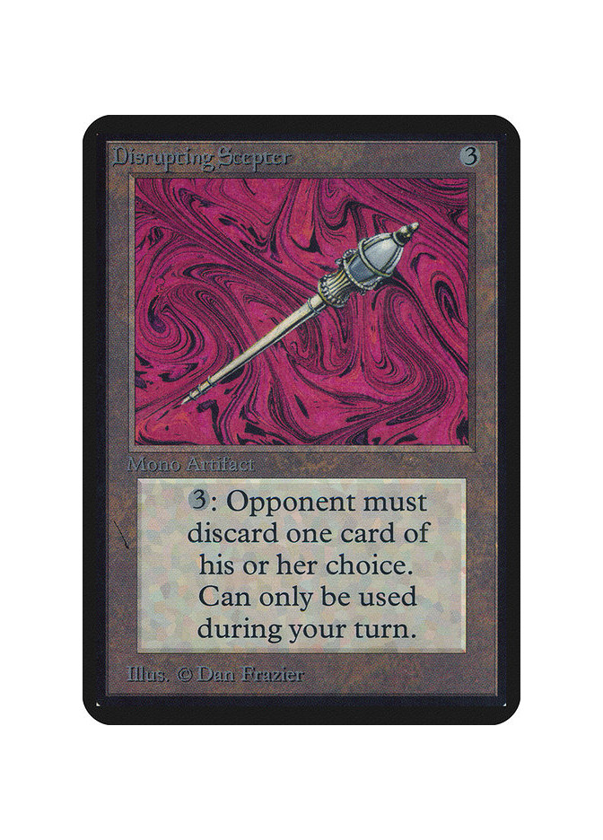 Disrupting Scepter