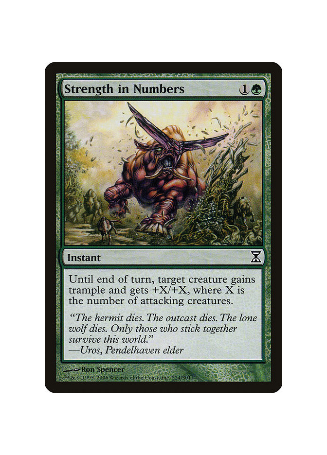 Strength in Numbers - Foil