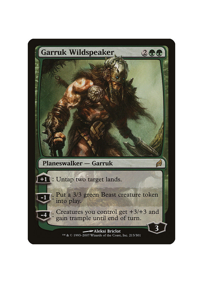 Garruk Wildspeaker - Foil