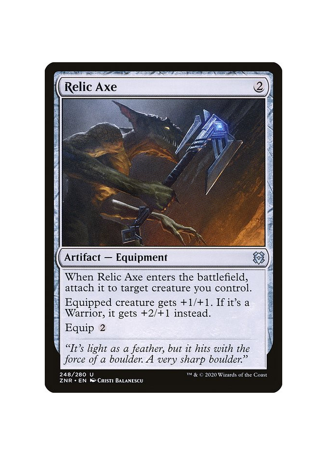 Relic Axe - Foil