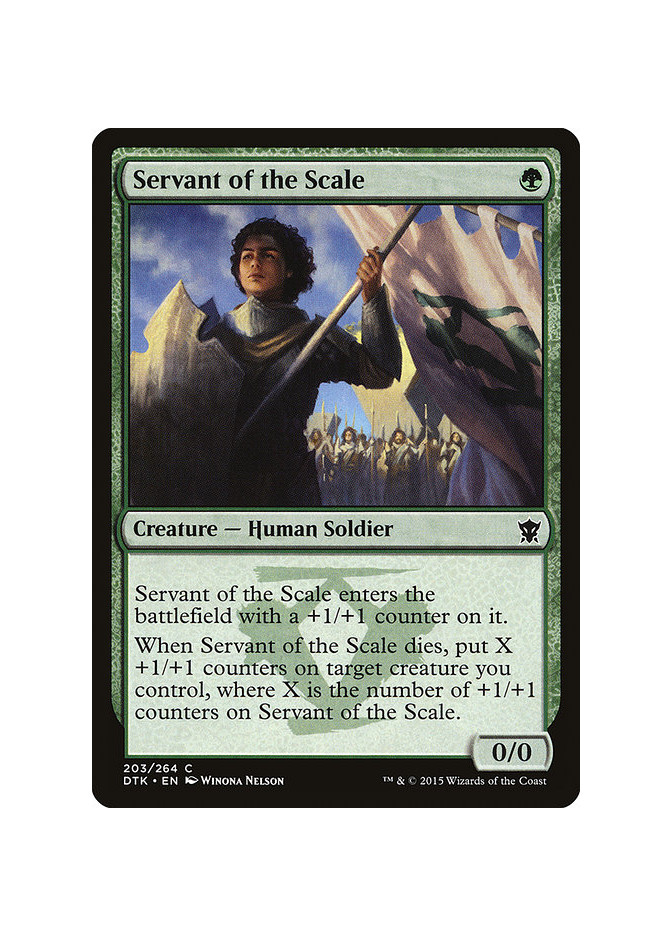 Servant of the Scale - Foil