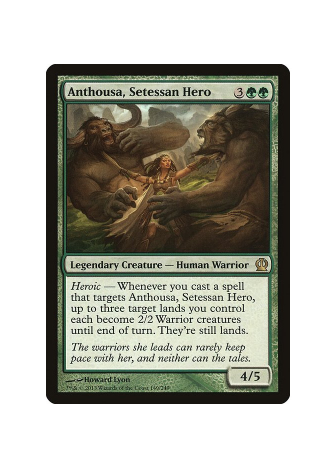 Anthousa, Setessan Hero