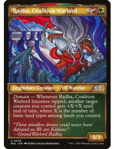 Radha, Coalition Warlord