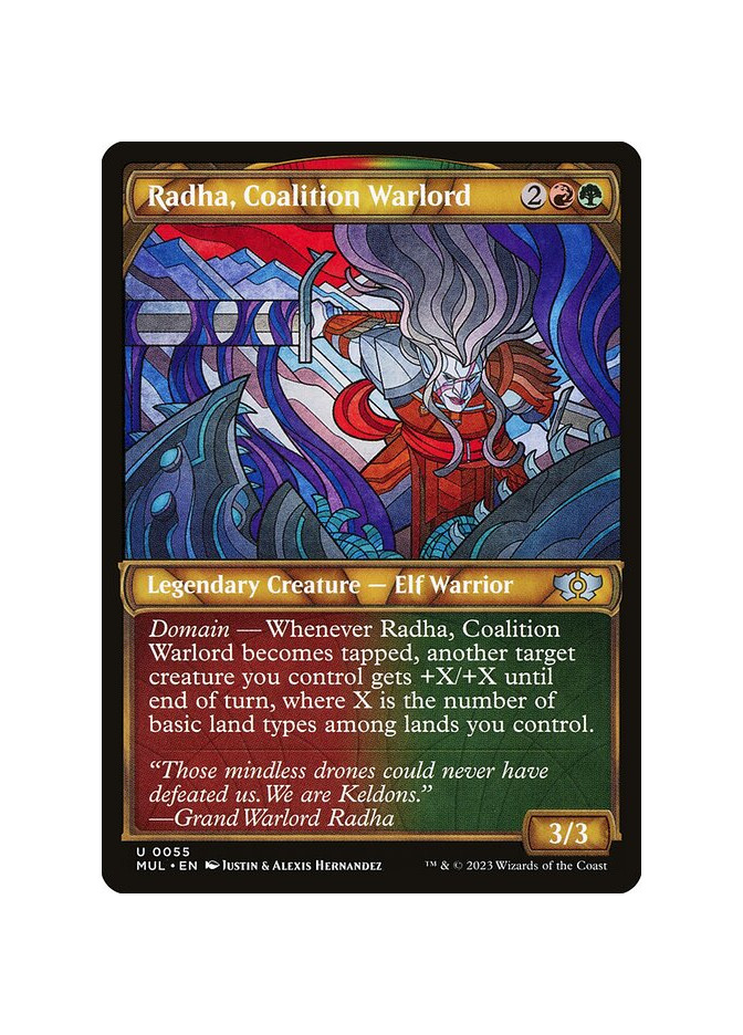 Radha, Coalition Warlord - Foil