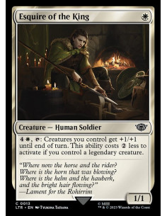 Esquire of the King - Foil