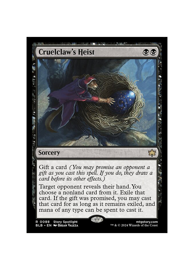 Cruelclaw's Heist - Foil