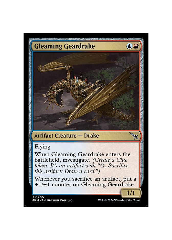 Gleaming Geardrake