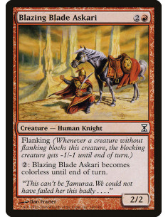 Blazing Blade Askari - Foil