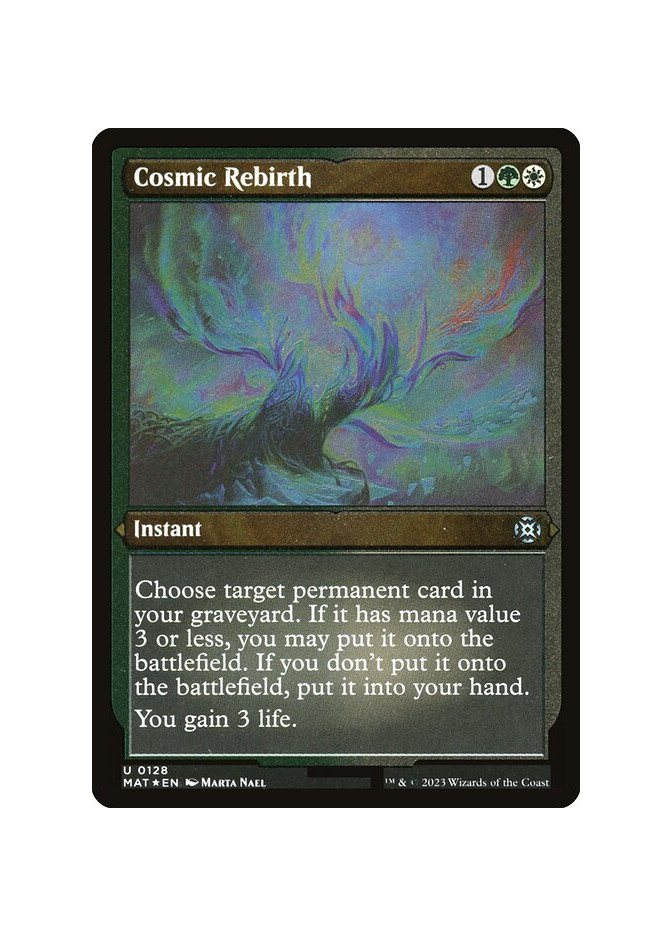 Cosmic Rebirth - Foil
