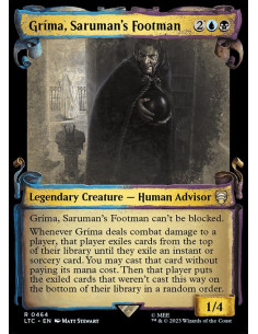 Gríma, Saruman's Footman - Foil