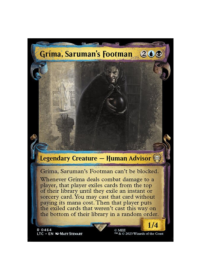 Gríma, Saruman's Footman - Foil