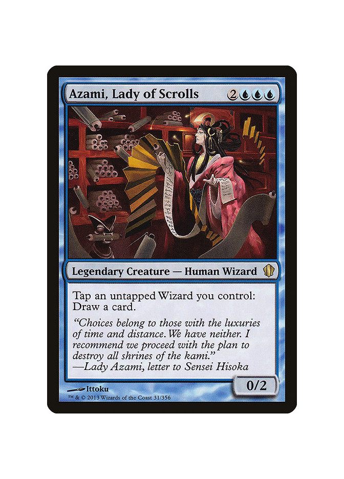 Azami, Lady of Scrolls