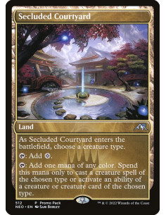 Secluded Courtyard - Foil