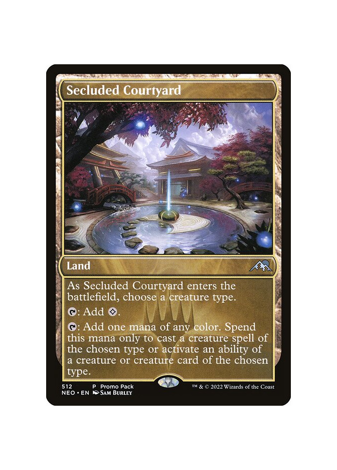Secluded Courtyard - Foil