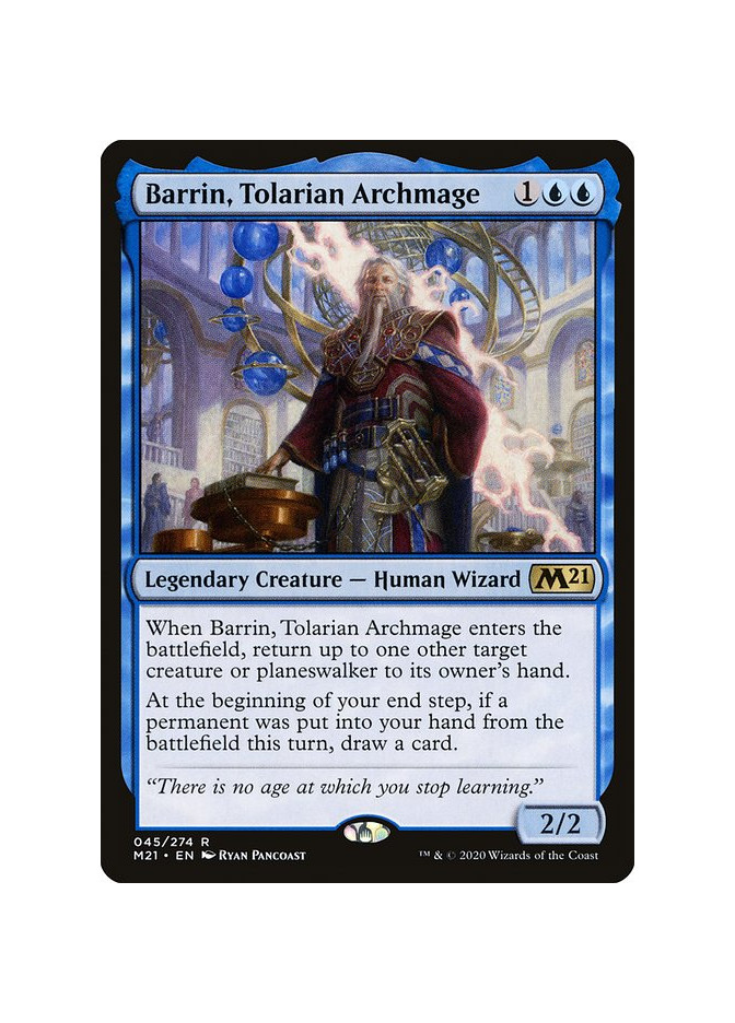Barrin, Tolarian Archmage - Foil