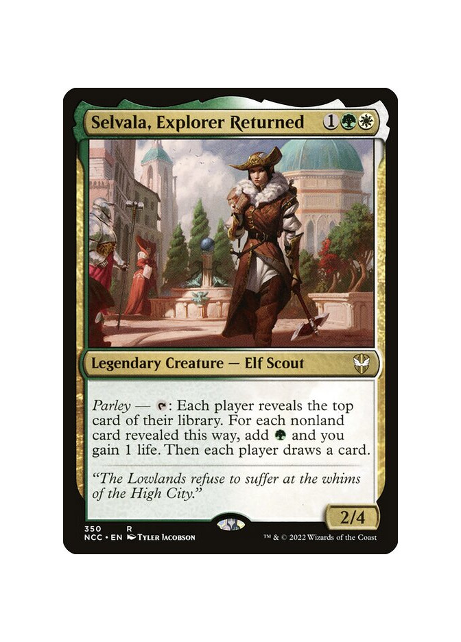 Selvala, Explorer Returned