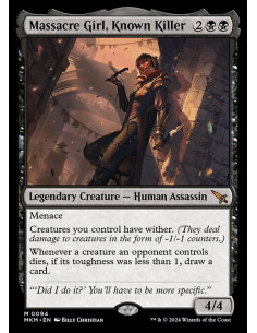 Massacre Girl, Known Killer